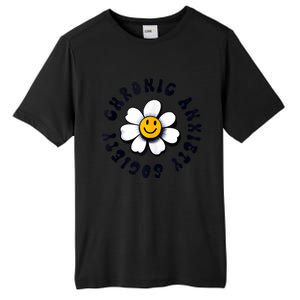 Chronic Anxiety Society Flower Tall Fusion ChromaSoft Performance T-Shirt