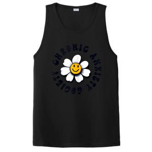 Chronic Anxiety Society Flower PosiCharge Competitor Tank