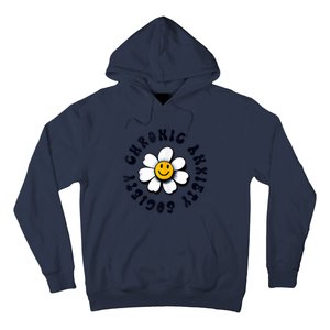 Chronic Anxiety Society Flower Hoodie