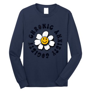 Chronic Anxiety Society Flower Long Sleeve Shirt