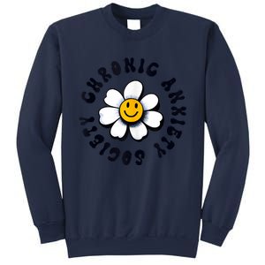 Chronic Anxiety Society Flower Sweatshirt