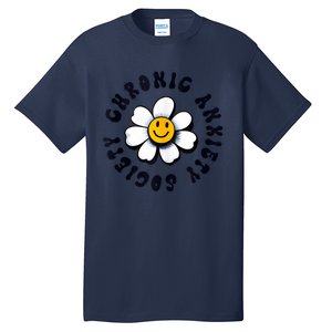 Chronic Anxiety Society Flower Tall T-Shirt