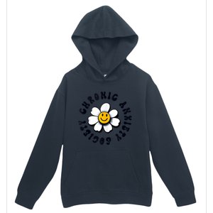 Chronic Anxiety Society Flower Urban Pullover Hoodie