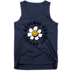 Chronic Anxiety Society Flower Tank Top