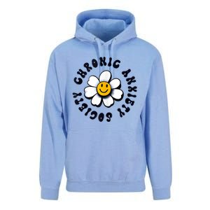 Chronic Anxiety Society Flower Unisex Surf Hoodie