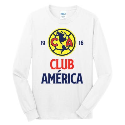 Club America Score Big With Our Exclusive Collection Tall Long Sleeve T-Shirt