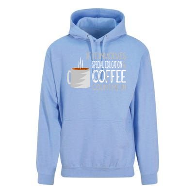 Coffee And Special Education Teacher Cool Gift Unisex Surf Hoodie