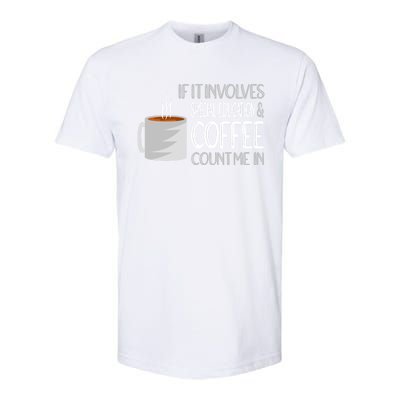 Coffee And Special Education Teacher Cool Gift Softstyle CVC T-Shirt