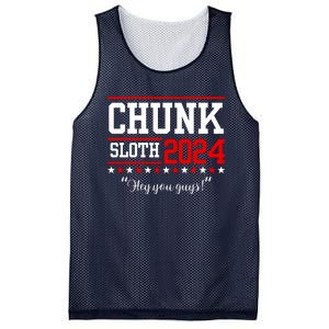 Chunk And Sloth 2024 “HeyYou Guys!” Mesh Reversible Basketball Jersey Tank