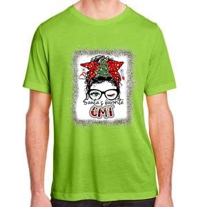 Cmt Assistant SantaS Favorite Nurse I Love Being A Elf Cmt Great Gift Adult ChromaSoft Performance T-Shirt