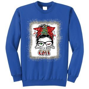 Cmt Assistant SantaS Favorite Nurse I Love Being A Elf Cmt Great Gift Sweatshirt