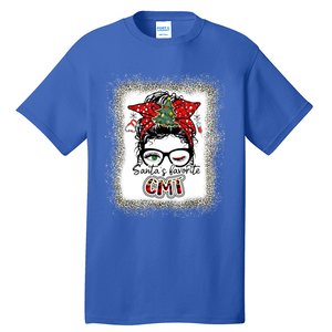 Cmt Assistant SantaS Favorite Nurse I Love Being A Elf Cmt Great Gift Tall T-Shirt