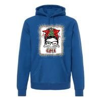 Cmt Assistant SantaS Favorite Nurse I Love Being A Elf Cmt Great Gift Premium Hoodie