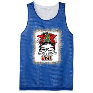 Cmt Assistant SantaS Favorite Nurse I Love Being A Elf Cmt Great Gift Mesh Reversible Basketball Jersey Tank