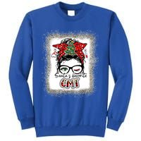 Cmt Assistant SantaS Favorite Nurse I Love Being A Elf Cmt Great Gift Tall Sweatshirt