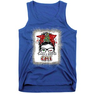 Cmt Assistant SantaS Favorite Nurse I Love Being A Elf Cmt Great Gift Tank Top