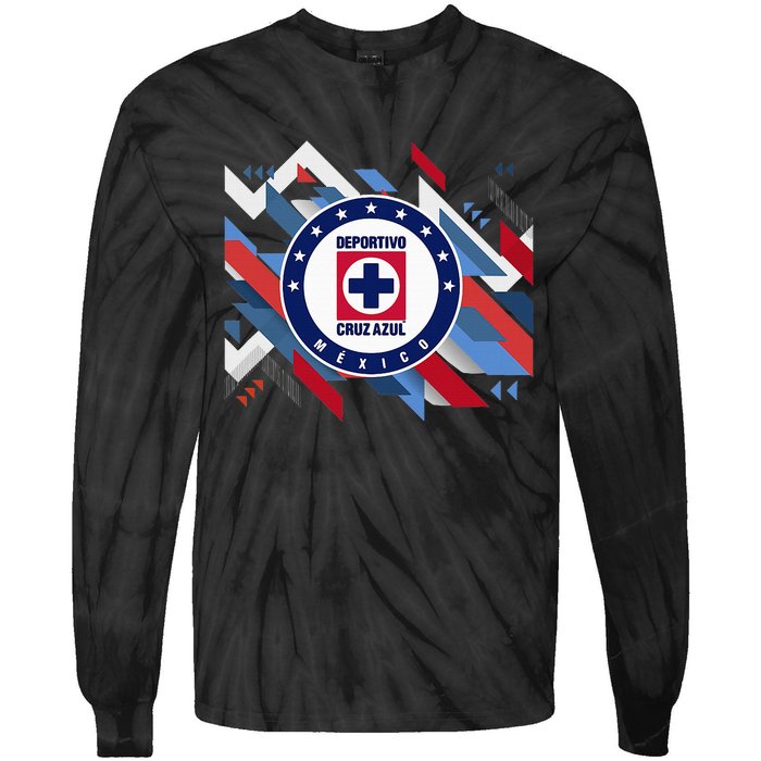 Cruz Azul Score Big With Our Exclusive Collection Tie-Dye Long Sleeve Shirt