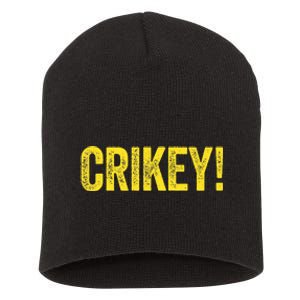 Crikey! Australian Slang Australia Adult Short Acrylic Beanie