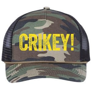 Crikey! Australian Slang Australia Adult Retro Rope Trucker Hat Cap