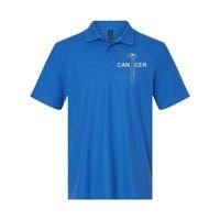 Cancer Awareness Screw Cancer Cute Gift Softstyle Adult Sport Polo