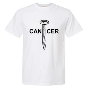 Cancer Awareness Screw Cancer Cute Gift Garment-Dyed Heavyweight T-Shirt