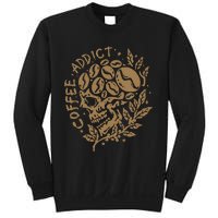 Coffee Addict Skull For Lovers Of Caffeine Sweatshirt