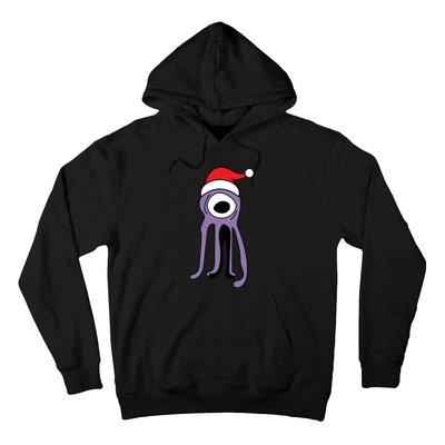 Cute Alien Santa Claus Hoodie