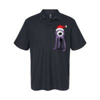 Cute Alien Santa Claus Softstyle Adult Sport Polo