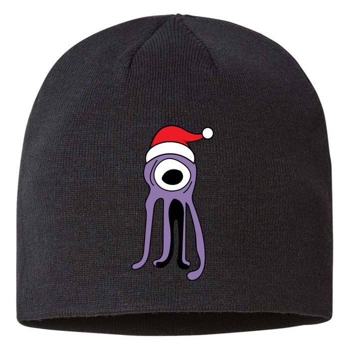 Cute Alien Santa Claus Sustainable Beanie