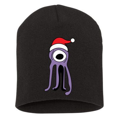 Cute Alien Santa Claus Short Acrylic Beanie