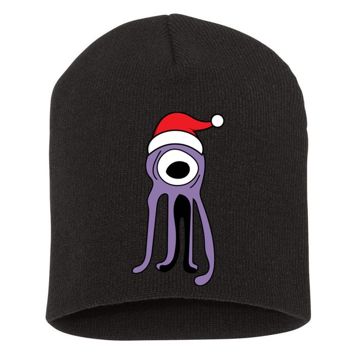 Cute Alien Santa Claus Short Acrylic Beanie