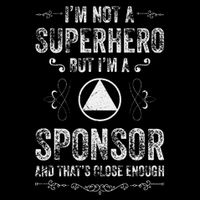 Clean And Sober Na Sobriety Alcoholics Anonymous Aa Sponsor Mousepad