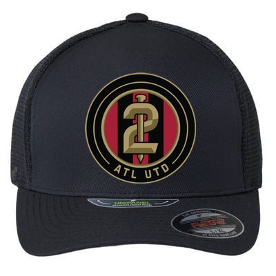 Cool Atlanta Soccer Logo Flexfit Unipanel Trucker Cap