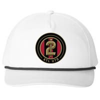 Cool Atlanta Soccer Logo Snapback Five-Panel Rope Hat