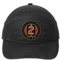 Cool Atlanta Soccer Logo 7-Panel Snapback Hat