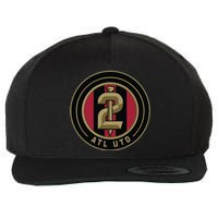 Cool Atlanta Soccer Logo Wool Snapback Cap