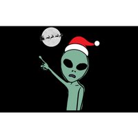 Cute Alien Santa Claus Bumper Sticker