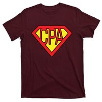 CPA Accountant Superhero T T-Shirt