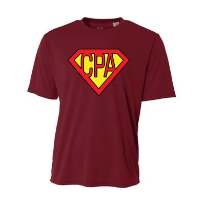 CPA Accountant Superhero T Performance Sprint T-Shirt