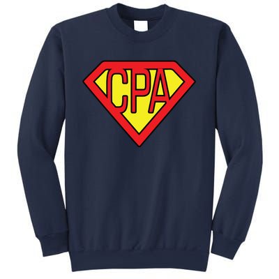 CPA Accountant Superhero T Sweatshirt