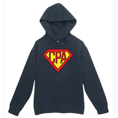 CPA Accountant Superhero T Urban Pullover Hoodie