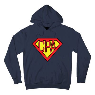 CPA Accountant Superhero T Tall Hoodie