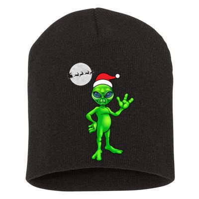 Cute Alien Santa Claus Short Acrylic Beanie