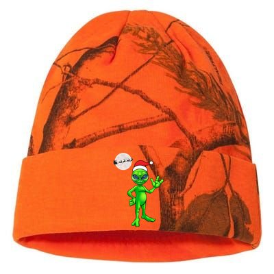 Cute Alien Santa Claus Kati Licensed 12" Camo Beanie