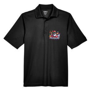 Christmas African Santa They Not Like Us Merry Christmas Day Men's Origin Performance Pique Polo