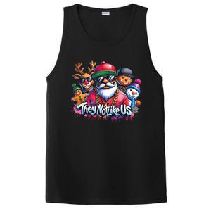 Christmas African Santa They Not Like Us Merry Christmas Day PosiCharge Competitor Tank