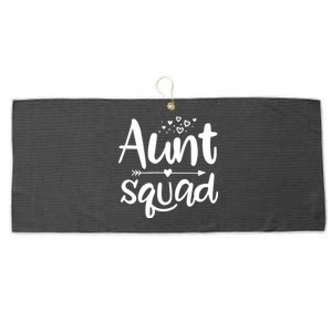 Cute Aunt Squad Great Gift Auntie Gift Large Microfiber Waffle Golf Towel