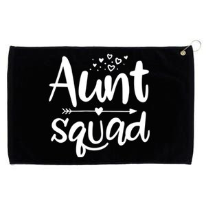 Cute Aunt Squad Great Gift Auntie Gift Grommeted Golf Towel