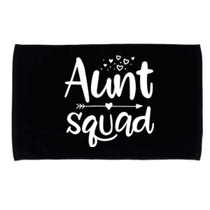 Cute Aunt Squad Great Gift Auntie Gift Microfiber Hand Towel