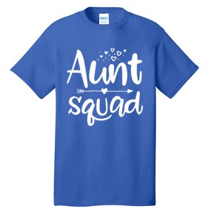 Cute Aunt Squad Great Gift Auntie Gift Tall T-Shirt